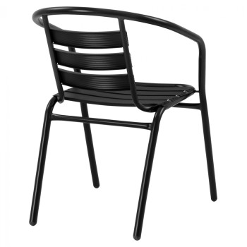 ΠΟΛΥΘΡΟΝΑ ΕΞΩΤΕΡΙΚΟΥ ΧΩΡΟΥ ART MAISON STAINFORTH - BLACK (54x59x73Υ εκ.)