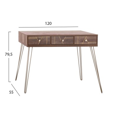 ΚΟΝΣΟΛΑ ART MAISON PURBANK - WALNUT (120x55x79,5εκ.) ΚΟΝΣΟΛΑ ART MAISON PURBANK - WALNUT (120x55x79,5εκ.)