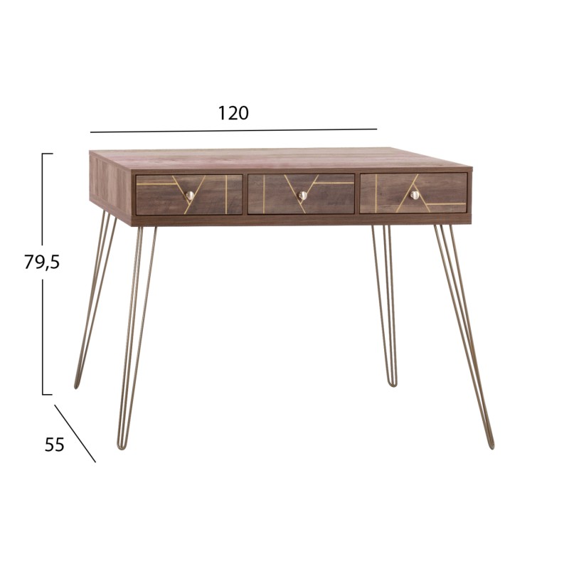 ΚΟΝΣΟΛΑ ART MAISON PURBANK - WALNUT (120x55x79,5εκ.) ΚΟΝΣΟΛΑ ART MAISON PURBANK - WALNUT (120x55x79,5εκ.)