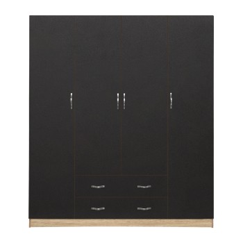 ΝΤΟΥΛΑΠΑ 4ΦΥΛΛΗ ART MAISON INGLEWOOD - NATURAL GRAY (200Χ180Χ55.5εκ)