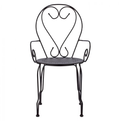 ΠΟΛΥΘΡΟΝΑ ART MAISON  GERRY - BLACK (49x48x90εκ.)