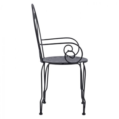 ΠΟΛΥΘΡΟΝΑ ART MAISON  GERRY - BLACK (49x48x90εκ.)