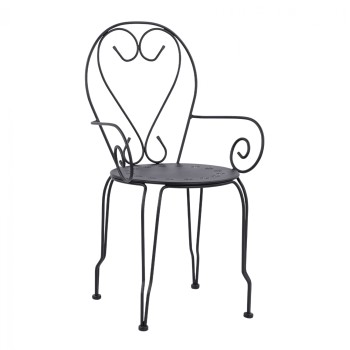 ΠΟΛΥΘΡΟΝΑ ART MAISON  GERRY - BLACK (49x48x90εκ.)
