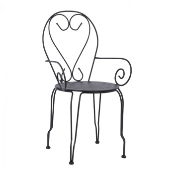 ΠΟΛΥΘΡΟΝΑ ART MAISON  GERRY - BLACK (49x48x90εκ.)