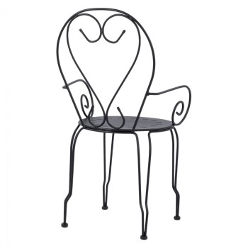 ΠΟΛΥΘΡΟΝΑ ART MAISON  GERRY - BLACK (49x48x90εκ.)