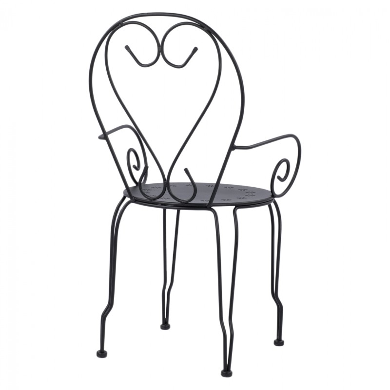 ΠΟΛΥΘΡΟΝΑ ART MAISON  GERRY - BLACK (49x48x90εκ.)
