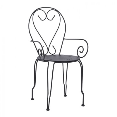 ΠΟΛΥΘΡΟΝΑ ART MAISON  GERRY - BLACK (49x48x90εκ.)