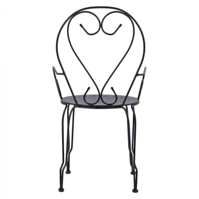 ΠΟΛΥΘΡΟΝΑ ART MAISON  GERRY - BLACK (49x48x90εκ.)