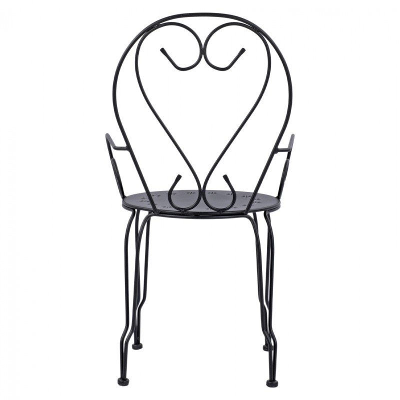 ΠΟΛΥΘΡΟΝΑ ART MAISON  GERRY - BLACK (49x48x90εκ.)