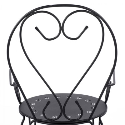 ΠΟΛΥΘΡΟΝΑ ART MAISON  GERRY - BLACK (49x48x90εκ.)