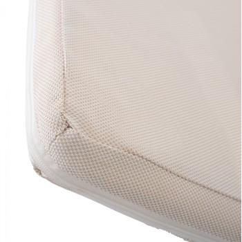 ΜΑΞΙΛΑΡΙ ΞΑΠΛΩΣΤΡΑΣ TEXTILENE 600gr/m2 2X1 ART MAISON OKOYE ΜΠΕΖ 196(117+1+78)x58x6εκ.