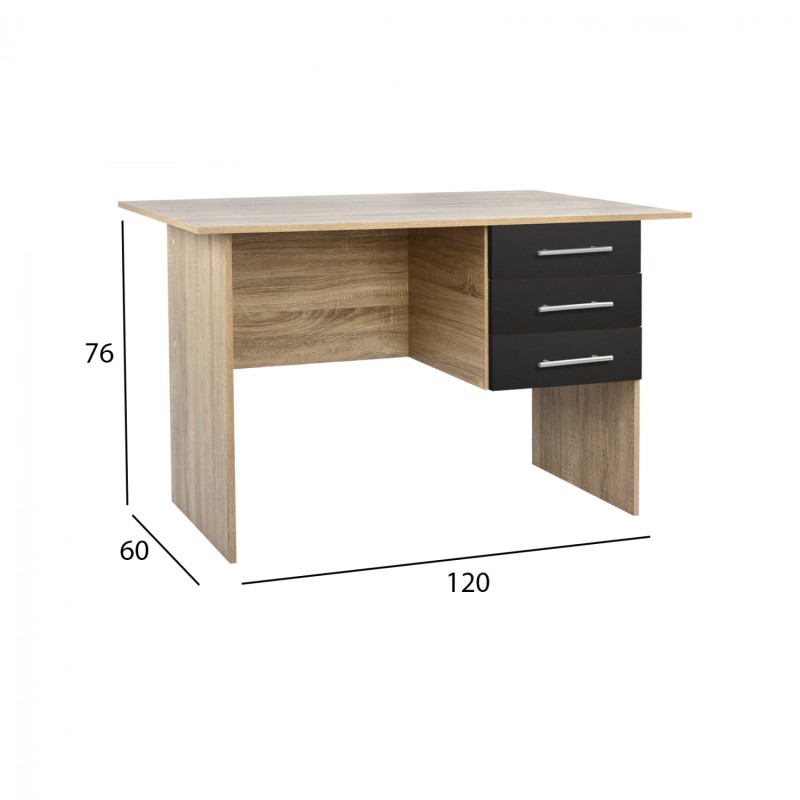 ΓΡΑΦΕΙΟ ΜΕ 3 ΣΥΡΤΑΡΙΑ ART MAISON CHESHIRE - NATURAL GREY (120x60x76εκ.) ΓΡΑΦΕΙΟ ΜΕ 3 ΣΥΡΤΑΡΙΑ ART MAISON CHESHIRE - NATURAL GREY (120x60x76εκ.)