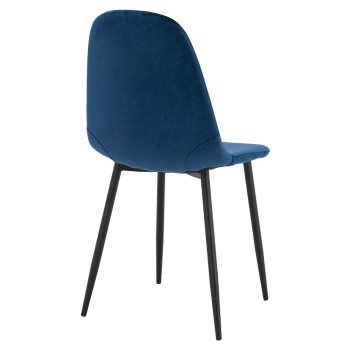 Καρέκλα Art Maison Philippines - Blue Black (45x53x85εκ.)