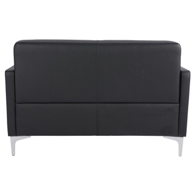 ΚΑΝΑΠΕΣ 2ΘΕΣΙΟΣ Art Maison Genie  ΜΕ ΜΑΥΡΟ PU 113x71x71Υ εκ.