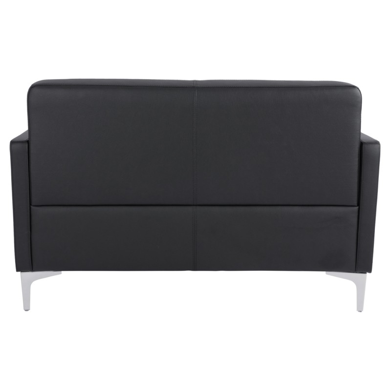 ΚΑΝΑΠΕΣ 2ΘΕΣΙΟΣ Art Maison Genie  ΜΕ ΜΑΥΡΟ PU 113x71x71Υ εκ.