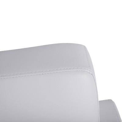 ΚΑΝΑΠΕΣ 2ΘΕΣΙΟΣ Art Maison Genie  ΜΕ ΛΕΥΚΟ PU 113x71x71Υ εκ.