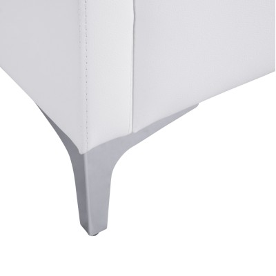 ΚΑΝΑΠΕΣ 2ΘΕΣΙΟΣ Art Maison Genie  ΜΕ ΛΕΥΚΟ PU 113x71x71Υ εκ.