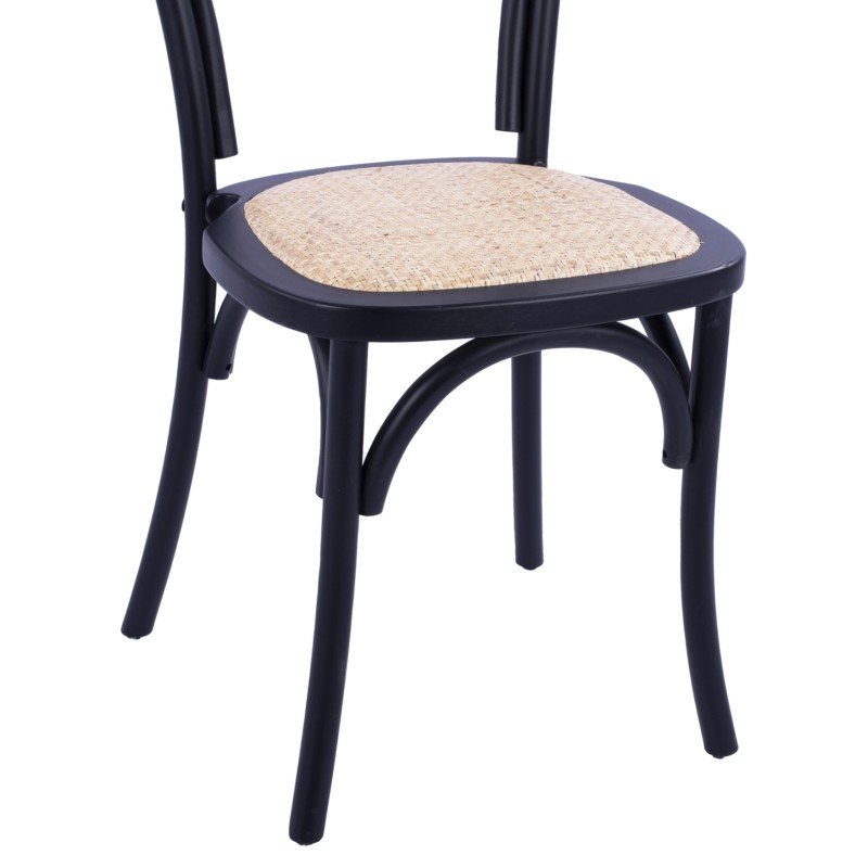 Καρέκλα Art Maison Halcyon - Black (45x54x89εκ.) Καρέκλα Art Maison Halcyon - Black (45x54x89εκ.)