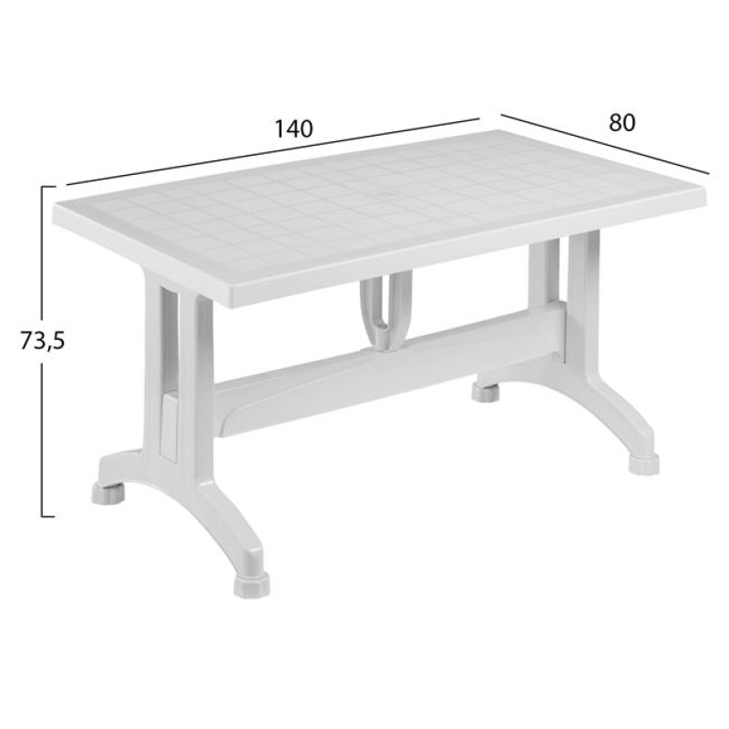 ΤΡΑΠΕΖΙ ART MAISON OREGON - WHITE (140X80X73.5εκ.) ΤΡΑΠΕΖΙ ART MAISON OREGON - WHITE (140X80X73.5εκ.)