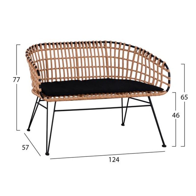 ΣΕΤ 4ΤΜΧ ART MAISON JOSIAH ΤΡΑΠΕΖΙ ΜΕ ΠΑΓΚΑΚΙ & 2 ΠΟΛΥΘΡΟΝΕΣ ALLEGRA WICKER ΜΠΕΖ ΣΕΤ 4ΤΜΧ ART MAISON JOSIAH ΤΡΑΠΕΖΙ ΜΕ ΠΑΓΚΑΚΙ & 2 ΠΟΛΥΘΡΟΝΕΣ ALLEGRA WICKER ΜΠΕΖ
