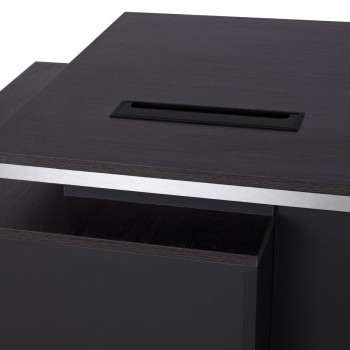 Γραφείο Επαγγελματικό Δεξιό ντουλάπι Art Maison New York - Wenge (180x80x76εκ.)