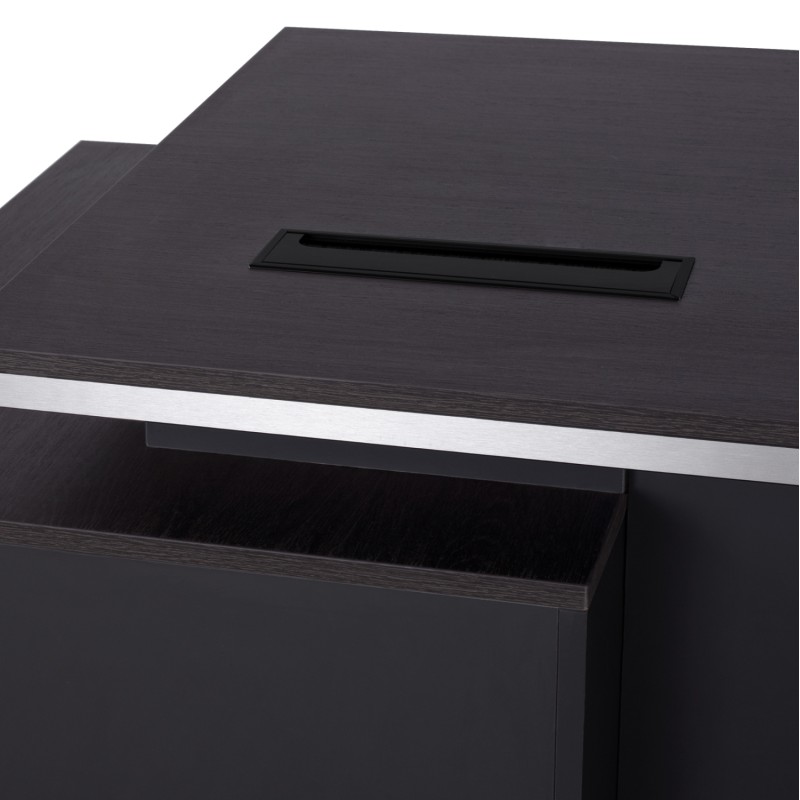 Γραφείο Επαγγελματικό Δεξιό ντουλάπι Art Maison New York - Wenge (180x80x76εκ.)