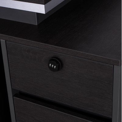 Γραφείο Επαγγελματικό Δεξιό ντουλάπι Art Maison New York - Wenge (180x80x76εκ.)