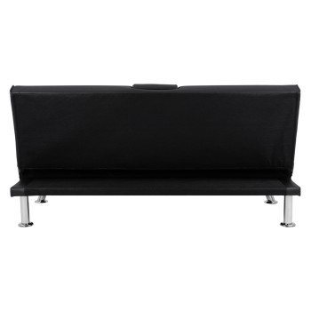 Καναπές Κρεβάτι Art Maison Sylacauga - Black (165x76,5x79εκ.)﻿