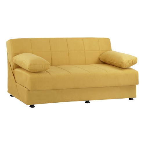 Τριθέσιος Καναπές Κρεβάτι Art Maison Alabama - Gold (192x74x82εκ.)