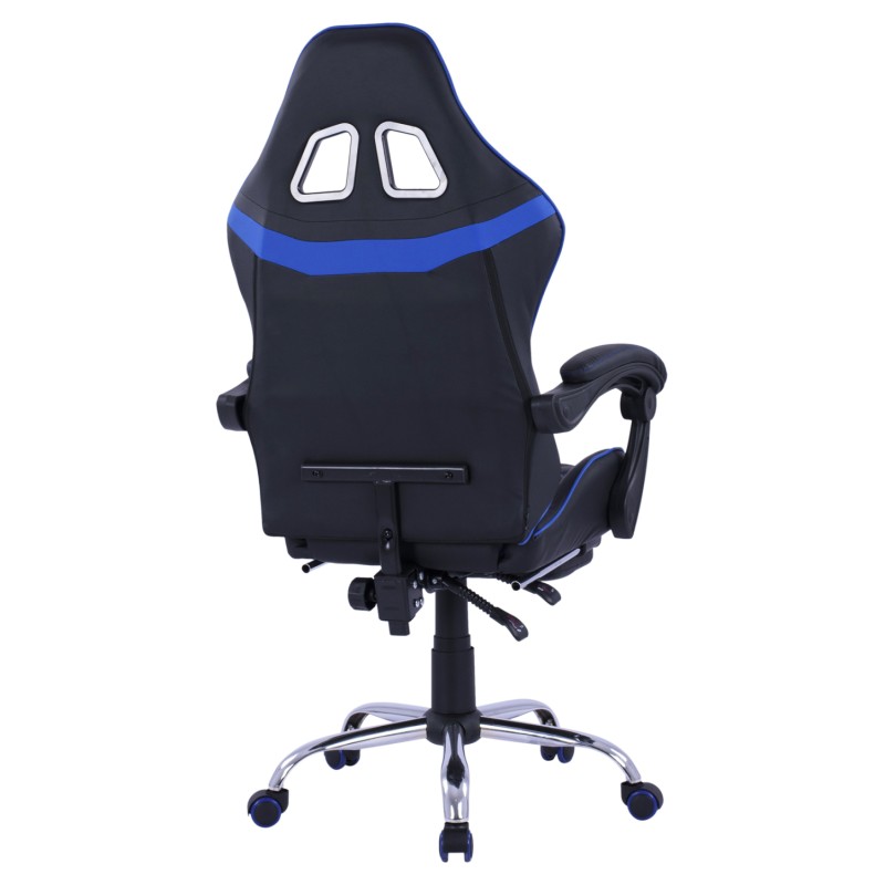Καρέκλα Gaming Art Maison Baraboo με υποπόδιο - Black Blue PU (3x65x127εκ.) Καρέκλα Gaming Art Maison Baraboo με υποπόδιο - Black Blue PU (3x65x127εκ.)