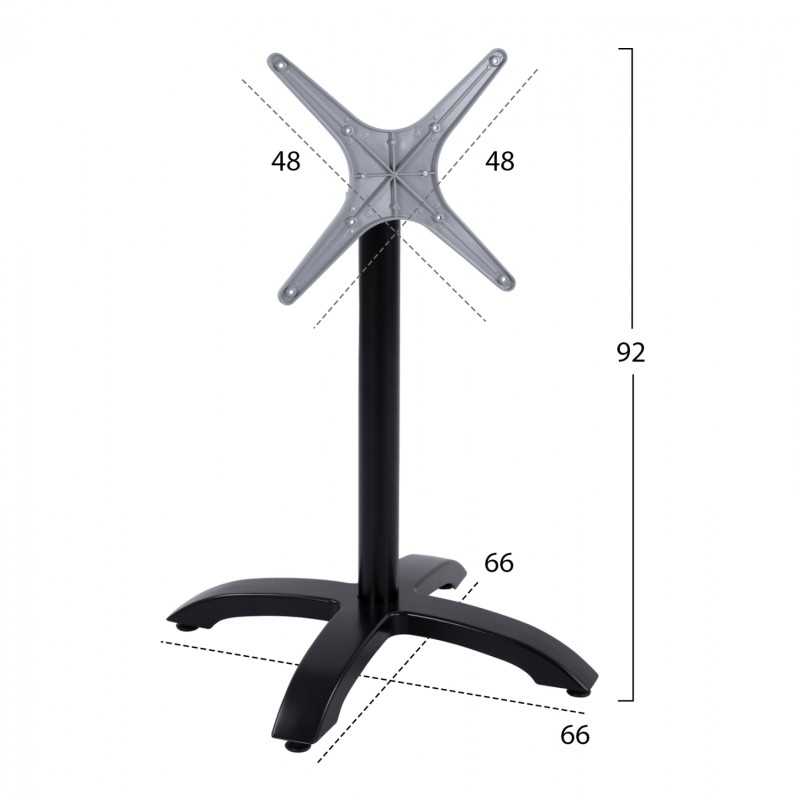 ΒΑΣΗ ART MAISON ELLICOT - BLACK (66Χ66Χ72εκ) ΒΑΣΗ ART MAISON ELLICOT - BLACK (66Χ66Χ72εκ)