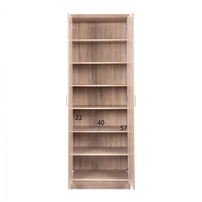 ΠΑΠΟΥΤΣΟΘΗΚΗ ΞΥΛΙΝΗ ART MAISON TORRACAT ΜΕ 6 ΡΑΦΙΑ 60X43X180.5εκ. SONAMA ΠΑΠΟΥΤΣΟΘΗΚΗ ΞΥΛΙΝΗ ART MAISON TORRACAT ΜΕ 6 ΡΑΦΙΑ 60X43X180.5εκ. SONAMA