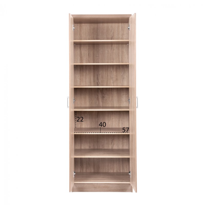 ΠΑΠΟΥΤΣΟΘΗΚΗ ΞΥΛΙΝΗ ART MAISON TORRACAT ΜΕ 6 ΡΑΦΙΑ 60X43X180.5εκ. SONAMA ΠΑΠΟΥΤΣΟΘΗΚΗ ΞΥΛΙΝΗ ART MAISON TORRACAT ΜΕ 6 ΡΑΦΙΑ 60X43X180.5εκ. SONAMA