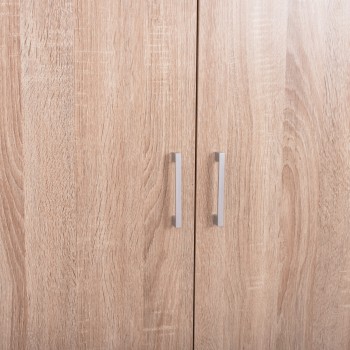 ΠΑΠΟΥΤΣΟΘΗΚΗ ΞΥΛΙΝΗ ART MAISON TORRACAT ΜΕ 6 ΡΑΦΙΑ 60X43X180.5εκ. SONAMA 