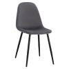 Καρέκλα Art Maison Philippines - Gray Black (45x53x85εκ.)