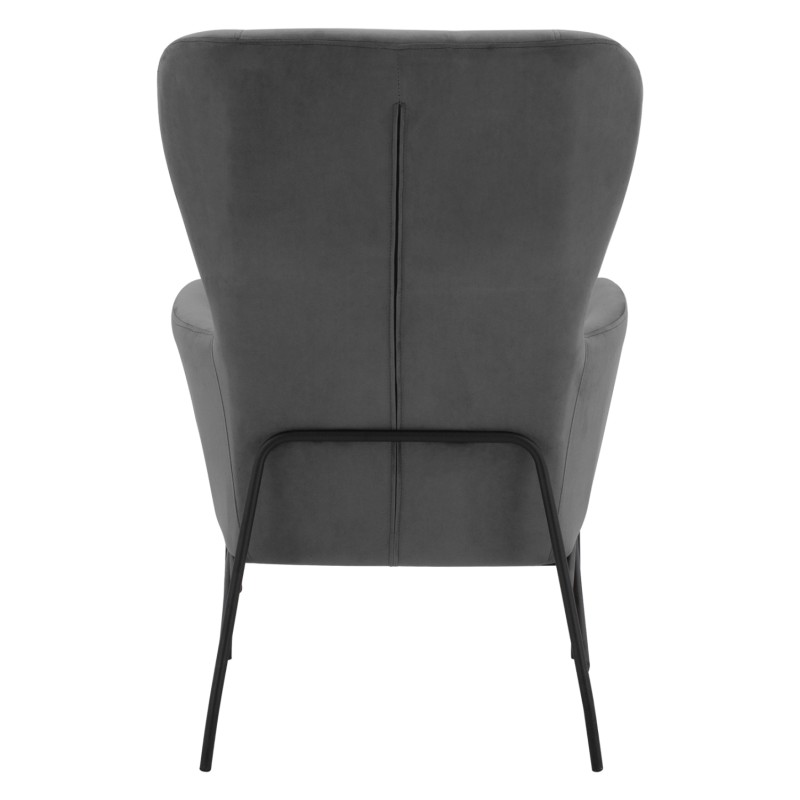 ΠΟΛΥΘΡΟΝΑ ART MAISON GLENDALE - DARK GRAY (67x80x102εκ.)