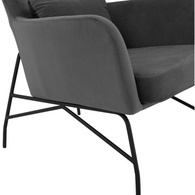 ΠΟΛΥΘΡΟΝΑ ART MAISON GLENDALE - DARK GRAY (67x80x102εκ.)