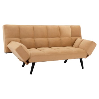 ΚΑΝΑΠΕΣ ΚΡΕΒΑΤΙ Art Maison Flower 3ΘΕΣΙΟΣ ΑΠΟ ΒΕΛΟΥΔΟ ΜΠΕΖ182Χ80Χ88Υ εκ.