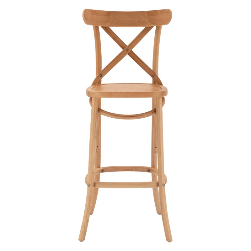 Σκαμπώ μπαρ Art Maison Sisu - Natural (46x46x109εκ)