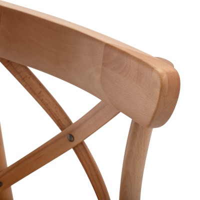 Σκαμπώ μπαρ Art Maison Sisu - Natural (46x46x109εκ)