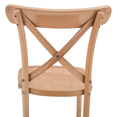 Σκαμπώ μπαρ Art Maison Sisu - Natural (46x46x109εκ)