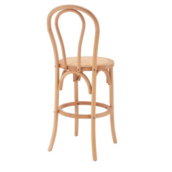 Σκαμπώ με ψάθα Art Maison Sisu - Natural (41x47x108εκ)