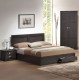 Κρεβάτι με 2 Συρτάρια Art Maison Camden - Wenge (Για Στρώμα 140x200εκ.)﻿