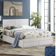 Κρεβάτι με 2 Συρτάρια Art Maison Camden - White (Για Στρώμα 150x200εκ.)﻿