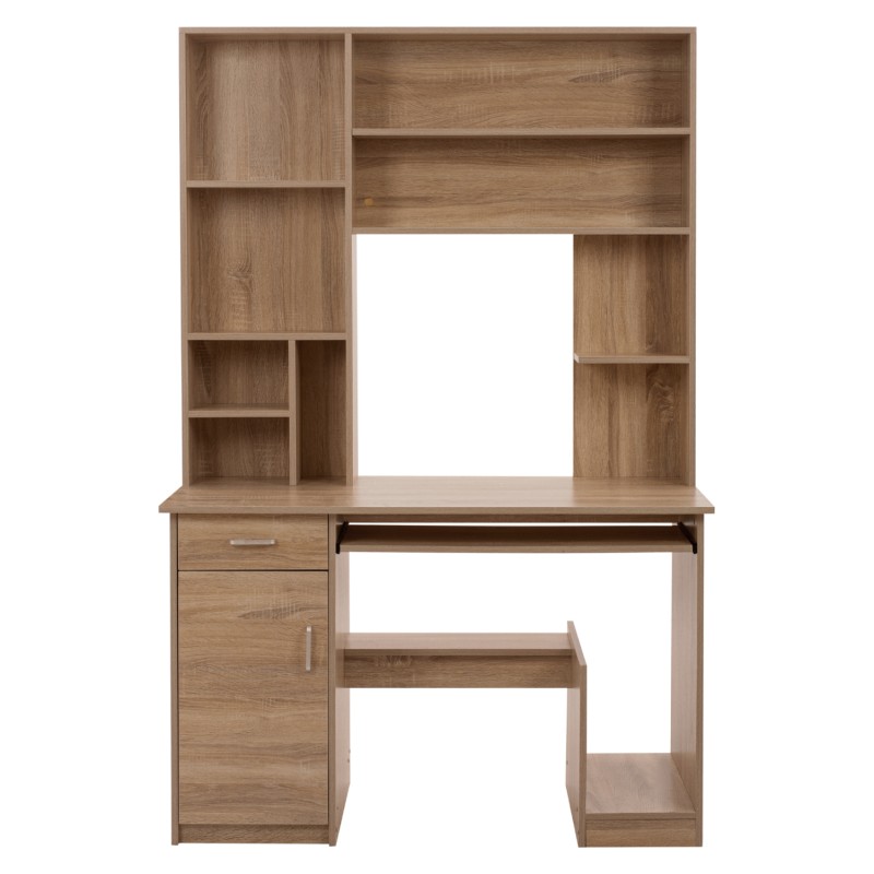 ΓΡΑΦΕΙΟ ΜΕ ΒΙΒΛΙΟΘΗΚΗ-ΡΑΦΙΕΡΑ ART MAISON HUNTAIL SONOMA 120X55X182