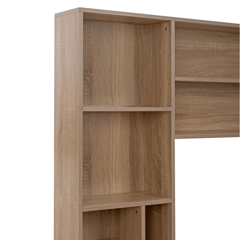 ΓΡΑΦΕΙΟ ΜΕ ΒΙΒΛΙΟΘΗΚΗ-ΡΑΦΙΕΡΑ ART MAISON HUNTAIL SONOMA 120X55X182