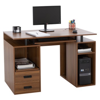 Γραφείο Art Maison Saratoga - Walnut (120x55x76εκ.)