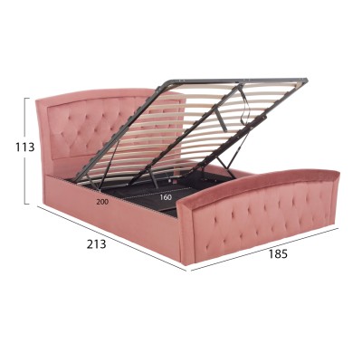 Κρεβάτι Art Maison Jonesboro - Rotten Apple (Για Στρώμα 160x200εκ.)﻿