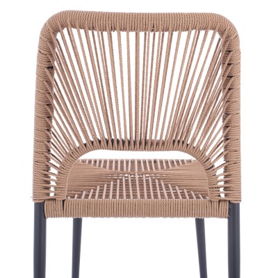 ΚΑΡΕΚΛΑ ART MAISON DAVENPORT - BLACK BEIGE (45x63x82εκ.)