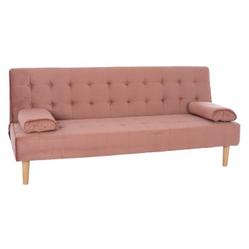 ΚΑΝΑΠΕΣ ΚΡΕΒΑΤΙ ART MAISON DUBWOOL ΜΕ ΒΕΛΟΥΔΟ ΣΑΠΙΟ ΜΗΛΟ 188X83X83Y εκ.